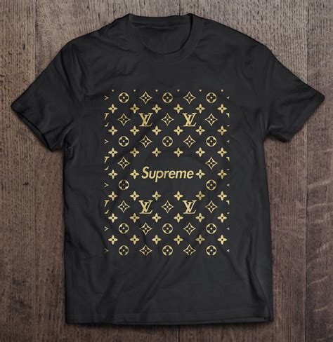 supreme x louis vuitton t shirt marrone|supreme x louis vuitton.